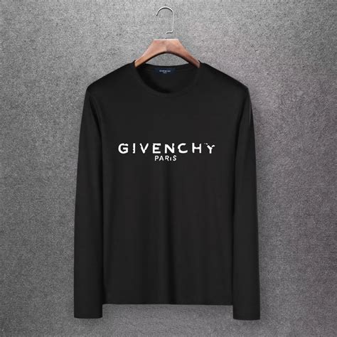 givenchy men's long sleeve|givenchy long sleeve t shirt.